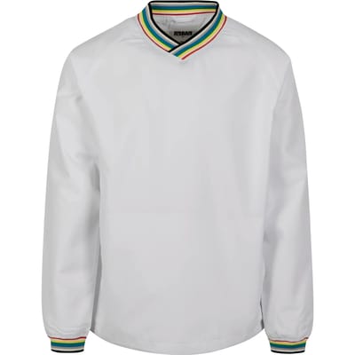 Urban Classics - Warm Up Pull Over Sweater/trui - M - Wit