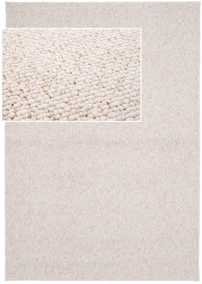 AFK Living - Wasbaar tapijt wollook natuurlijke tinten SANDSTONE