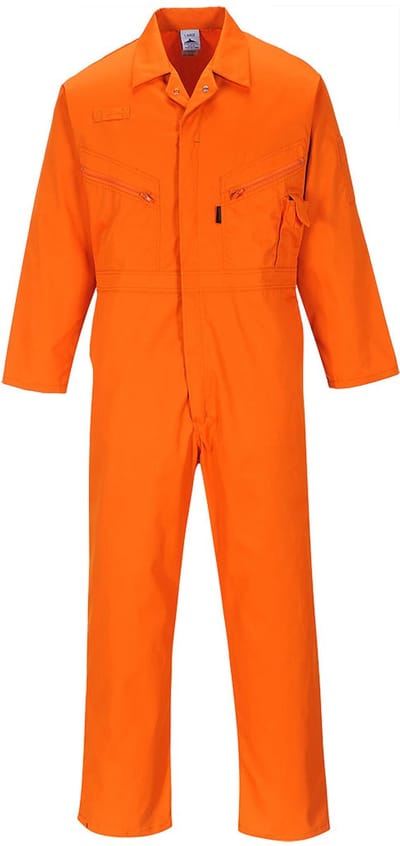 Portwest Liverpool-Rits Overall C813 - Oranje - S