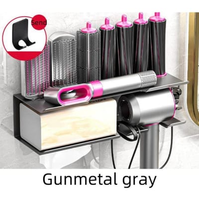 Dyson Haar Krultang Multifunctionele Organizer Föhn Plank Haar Styler Houder Wandhangende NoPunch Plank Badkamer Accessoire