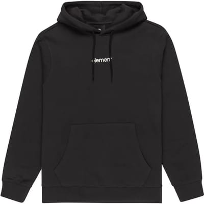 Element Simple Logo Hoodie Zwart L Man