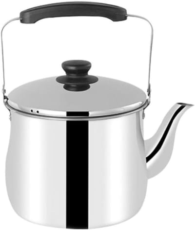 Waterkoker RVS - Theepot Fluitketel - Water Koken - Verwarmt Snel - 3 Liter - Zilver