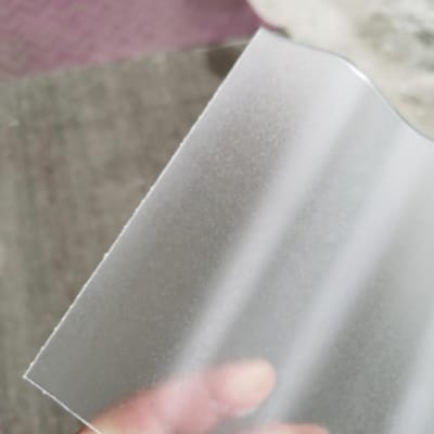 Transparante Dakplaten - Golfplaten - Buitenruimte Bedekken - Slagvast Glasvezel - 3 mm dik - Mat