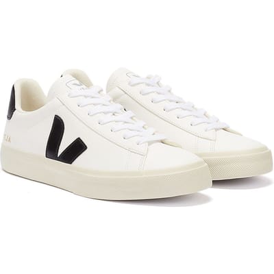 Veja Campo Damestrainers - (Wit / Zwart)