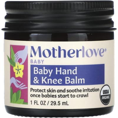 Motherlove, Baby Hand & Knee Balm, 1 fl oz (29.5 ml) white