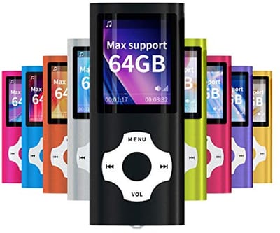 Draagbare MP3/MP4 Speler met 1,8 Inch LCD-scherm en Geheugenkaart Ondersteuning tot 128 GB