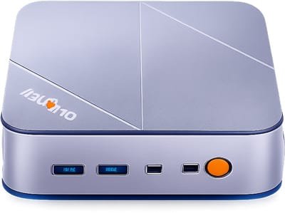 Ninkear M8 Mini PC - AMD Ryzen 7 8745HS - Mini Desktop Computer met Dual 2.5G LAN - Compact en Krachtig - Windows & Ubuntu - Windows 11 Pro - Grijs