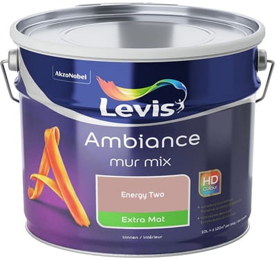 Levis - Ambiance Mur Extra Mat Mix - Energy Two - Mengverf - 10 L