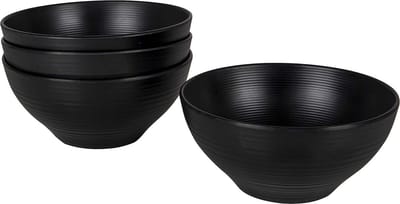 Bo-Camp - Industrial - Kom - Orville - 4 Stuks - Zwart