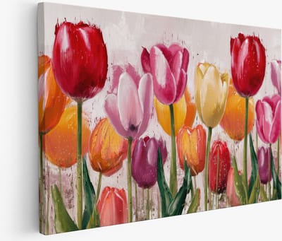 Saammp Muurcirkel Hout - Contrasterende kleuren - Abstract kunstwerk - Ø 90 - Wandcirkel - Wanddecoratie Cirkel - Muurdecoratie Woonkamer - Slaapkamer decoratie - Rond Schilderij