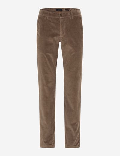 Eurex Heren Flatfrontbroek  Style THILO TAUPE, bruin, maat 48