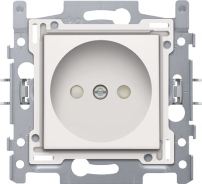 NIKO Original White inbouw stopcontact - enkelvoudig
