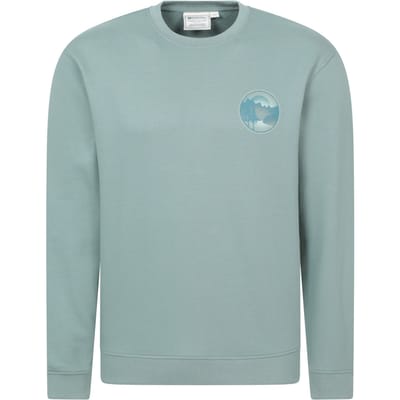 Mountain Warehouse Heren Tree Ring Sweatshirt (Licht Khaki)