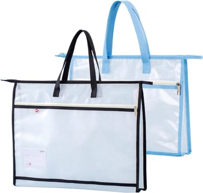 Waterdichte Kunst Portfolio Tas voor Tekeningen, Presentaties en Duidelijke Documenten met Opbergvakken