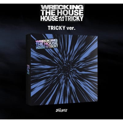 Selecteer POB xikers 6e Mini Album HOUSE OF TRICKY WRECKING THE HOUSE No POB Random black