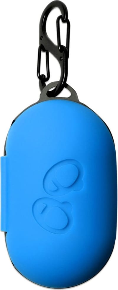 KELERINO. Hoesje geschikt voor Samsung Galaxy Buds - Fullcover - Lichtblauw