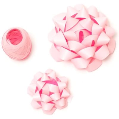 Legami set van strik en lint - roze