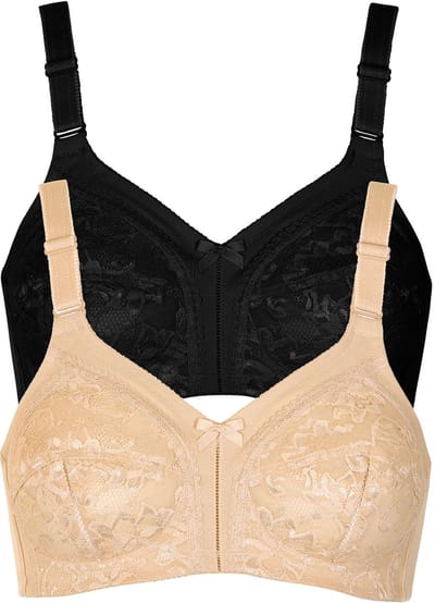 2-pack BH zonder beugel Sabina
