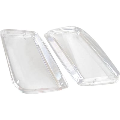 1 Paar Koplamp Lenskap Vervanging Voorlicht Glaskap voor MK4 98 04 voor 99 05 white