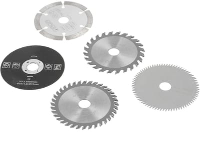 Dailygoody - Cirkelzaagblad - Mini zaagbladen - Hoogwaardige snijresultaten - 85mm - Snijdisc - Voor diverse materialen - 5 stuks