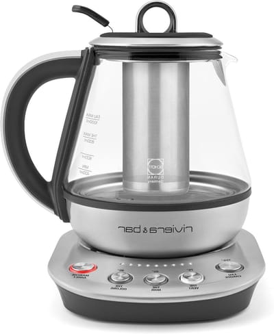 Elektrische Theepot - Thee Waterkoker - Thee Zetten - Variabele Temperatuur - 0.8 L - Glas