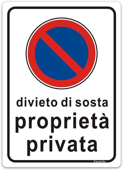 Verkeersbord Verboden Toegang 30x20 cm - Duurzaam Aluminium Bord met UV-bescherming