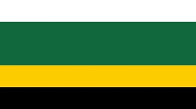 Vlag Westvoorne 30x45cm