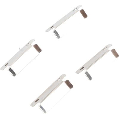 4 STUKS 3D Printer Bedclip RVS 7mm 3D Printer Bedklem voor Ender 3 Pro Ender 3 V2 Ender 3S Ender 5 Pro CR 20 zilver