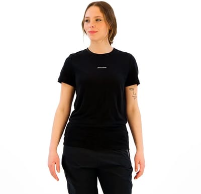 Houdini Tree Message T-shirt Met Korte Mouwen Zwart XS Vrouw