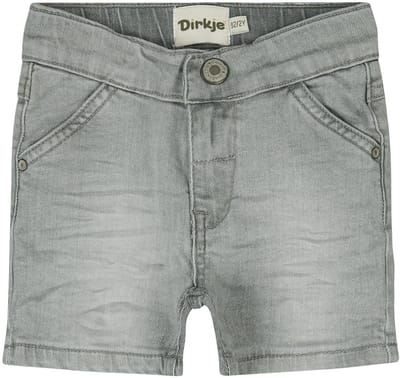 Dirkje Jongens Jeans shorts - Grey jeans