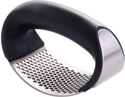 Go Go Gadget - Knoflookpers - Knoflookpersen - RVS - Zilver/Zwart