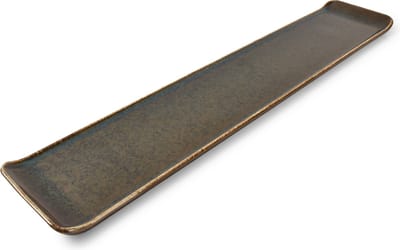 Bonbistro Serveerschaal 46.5x9.5cm groen Cirro (Set van 6)