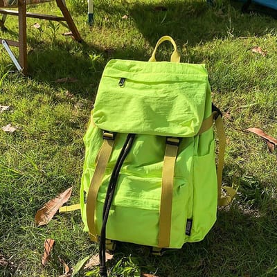 Nieuwe Functionele Rugzak Grote Capaciteit Outdoor Bergbeklimmen Reizen Mannelijke Niche Japanse College Student Zwarte Rugzak, Rugzak .