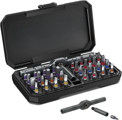 Famanu – 34-delige multibit-schroevendraaierset – Magnetisch voor huis en elektronica