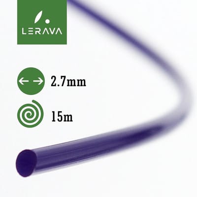 Bosmaaierdraad 2,7 mm x 15m - Glasvezel Versterkt Nylon - Sterke Maaidraad voor Bosmaaier