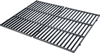 CLP Grillrooster - Set - Bbq - Gietijzer - zwart 44,5x30,3 cm