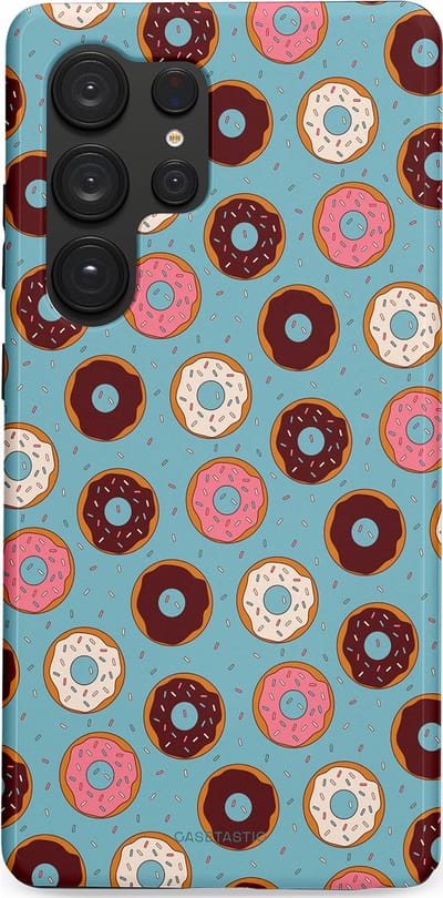 Casetastic Hoesje Geschikt voor Samsung S25 Ultra - Stijlvolle Beschermende Duo-layer Case - Donut Dromen