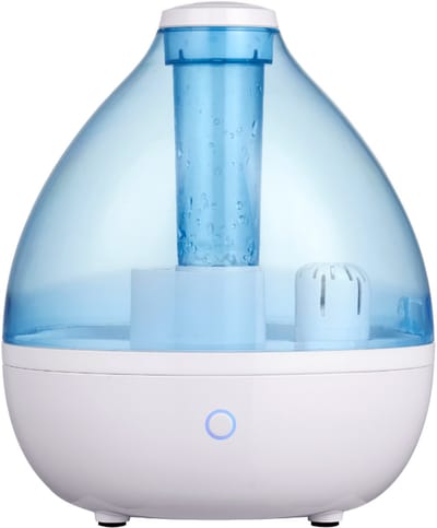AIR AND ME Claise luchtbevochtiger ultrasoon - elegant design - 2,3 liter - 20 W - slechts 35 dB - gezonde lucht in huis