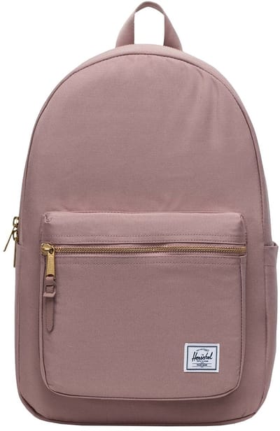Herschel vrije tijd rugzak rugzak met laptopvak Settlement Backpack 23 L Ash Rose oud roze