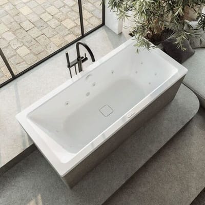 Kaldewei Conoduo 733 whirlpool with FULL BODY whirlpool system 235160263001