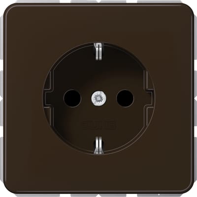 Jung CD500 wandcontactdoos (WCD-schakelmateriaal) (Europese Stekkerdoos) - CD1520NBR