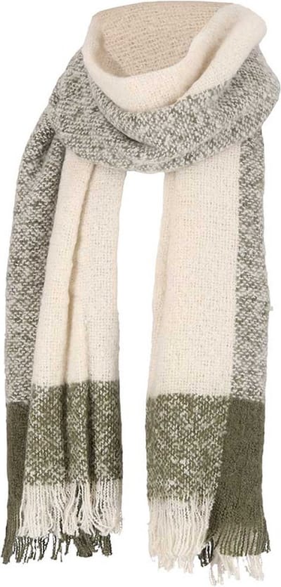 Winter Sjaal Dames Sjaal Khaki