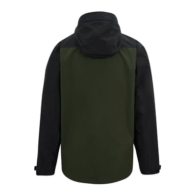 Regatta Heren Calderdale Colour Block Waterdichte Jas (Khaki Groen/Zwart)