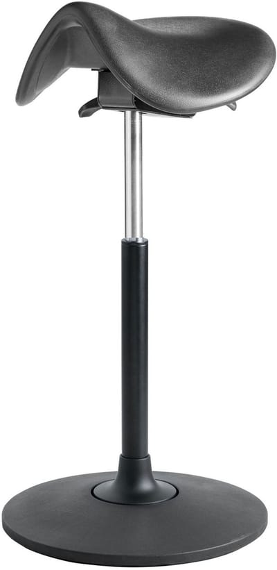 Solid - Ergonomische Zadelkruk - Antraciet