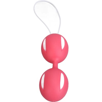 2 stuks bekkenbodemversterkende oefenballen, spierverstevigingstrainingsset voor beginnende vrouwen pink