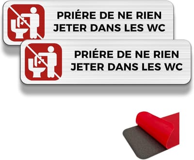 Prive Deurbordje Rechthoekig 190x50mm - Niet Betreden - Zelfklevend of Aluminium