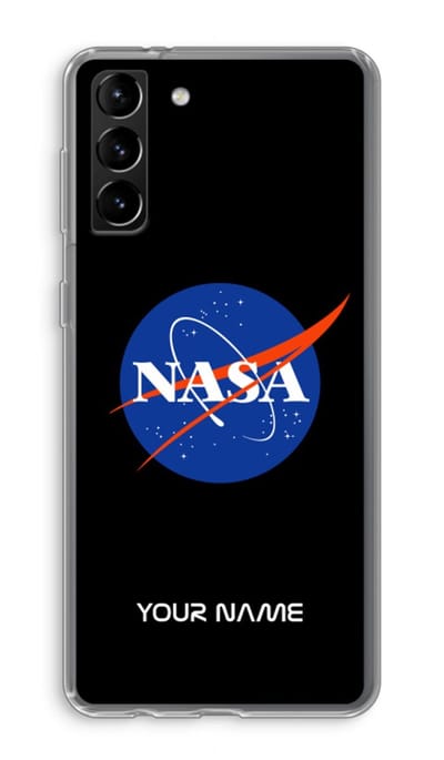 Gepersonaliseerd - Case Company® - Hoesje geschikt voor Samsung Galaxy S21 Plus hoesje - NASA - Soft Cover Telefoonhoesje - Bescherming aan alle Kanten en Schermrand