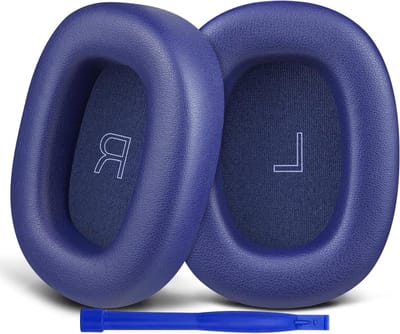 Dailygoods - SOULWIT Vervangende oorkussens voor Bowers & Wilkins Px7 S3/Px8 S2 draadloze hoofdtelefoons, earpads cushions met zacht proteïneleer en traagschuim met hoge dichtheid