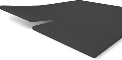 Byrklund Jersey Hoeslaken Split Topper - Hoeslaken 160x200 - 100% Katoen - Antraciet