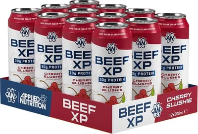 Beef-XP Drink - 12x 500 ml - Cherry Slushie